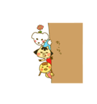 ぶっきーとつばめとこはく（個別スタンプ：5）