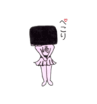 オカザえんぬの日常スタンプ（個別スタンプ：3）