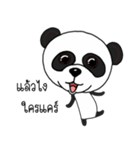 Panda skinny（個別スタンプ：6）