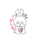 ハートフルうさたん（個別スタンプ：4）