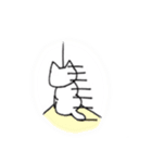 もふもふねこのシロさん（個別スタンプ：7）