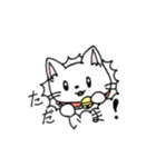もふもふねこのシロさん（個別スタンプ：39）