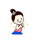 プアナニちゃんとパピちゃん（個別スタンプ：4）