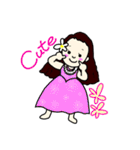 プアナニちゃんとパピちゃん（個別スタンプ：33）