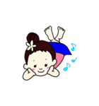 プアナニちゃんとパピちゃん（個別スタンプ：34）
