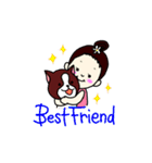 プアナニちゃんとパピちゃん（個別スタンプ：37）