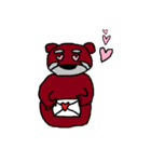 レッサーパンダで可愛さアップ（個別スタンプ：36）