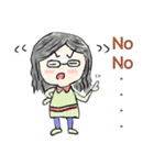 ball girl`s life glossary (clear)（個別スタンプ：4）