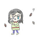 ball girl`s life glossary (clear)（個別スタンプ：12）