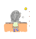 ball girl`s life glossary (clear)（個別スタンプ：34）