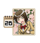 High School Girl Calendar Plus（個別スタンプ：26）