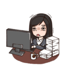 office lady sweety（個別スタンプ：4）