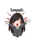 office lady sweety（個別スタンプ：18）