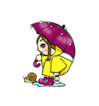 Aちゃんに夢中（個別スタンプ：4）