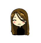 Aちゃんに夢中（個別スタンプ：8）
