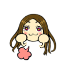 Aちゃんに夢中（個別スタンプ：16）