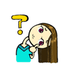 Aちゃんに夢中（個別スタンプ：25）