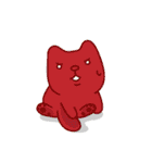 Colorful cats ＆ Boy（個別スタンプ：7）
