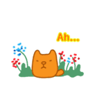 Colorful cats ＆ Boy（個別スタンプ：10）