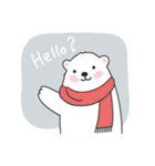 Sweet polar bear 'Gommy' stickers（個別スタンプ：1）