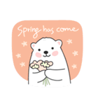 Sweet polar bear 'Gommy' stickers（個別スタンプ：21）