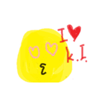 美しい女の子たち～チーム安藤～（個別スタンプ：3）