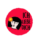 Pola in March(Deutsch)（個別スタンプ：22）