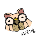 Little pig dog_ French Bulldog's daily（個別スタンプ：8）