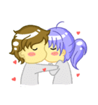 lovely line couple（個別スタンプ：10）