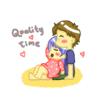 lovely line couple（個別スタンプ：16）