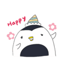 HAPPY FAT penguin（個別スタンプ：18）