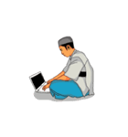 Ucok muslim student（個別スタンプ：3）