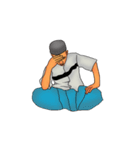 Ucok muslim student（個別スタンプ：10）