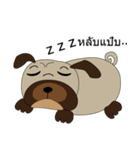 pugky bok bok（個別スタンプ：7）