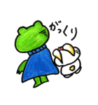 謎のケロケロマンと耳ラビ（個別スタンプ：6）