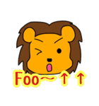 ライオン先輩とゆかいな仲間たち（個別スタンプ：14）