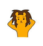 ライオン先輩とゆかいな仲間たち（個別スタンプ：36）