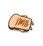 lovely toast.（個別スタンプ：10）