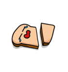 lovely toast.（個別スタンプ：38）