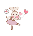 Ballet rabbit（個別スタンプ：1）