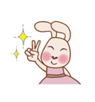 Ballet rabbit（個別スタンプ：7）