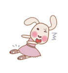 Ballet rabbit（個別スタンプ：20）