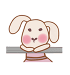 Ballet rabbit（個別スタンプ：22）