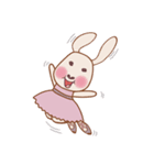 Ballet rabbit（個別スタンプ：23）