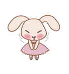 Ballet rabbit（個別スタンプ：27）