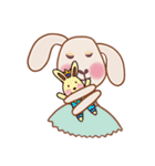 Ballet rabbit（個別スタンプ：31）