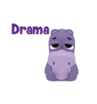 Hippo Slow Life 3D（個別スタンプ：11）