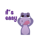 Hippo Slow Life 3D（個別スタンプ：12）