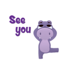 Hippo Slow Life 3D（個別スタンプ：20）