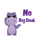 Hippo Slow Life 3D（個別スタンプ：24）